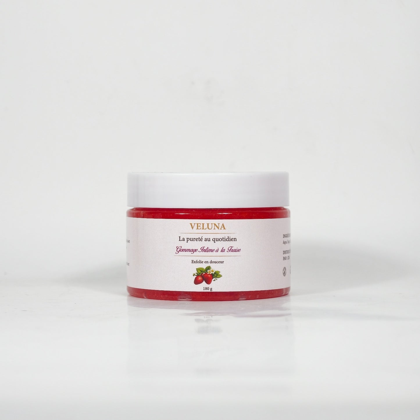GOMMAGE INTIME À LA FRAISE
